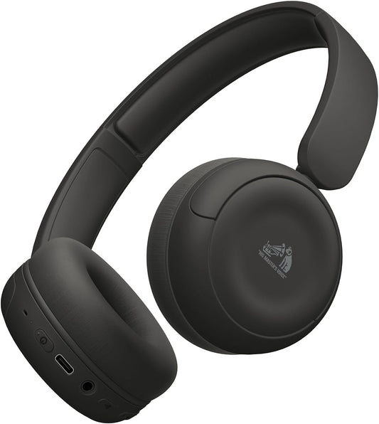 JVC Kenwood Victor HA-S60W-B Wireless Headphones Bluetooth Ver. 5.4 with Microphone Multipoint 50 Hours Playback 2WAY Wired Wireless Lightweight Compact Black