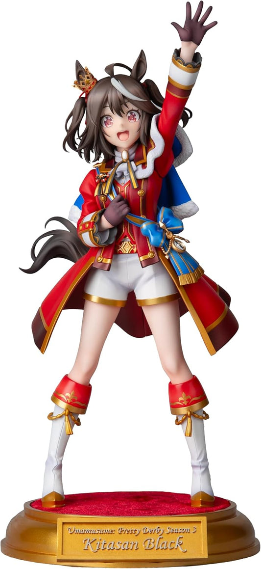 TV Anime "Uma Musume Pretty Derby Season 3" 1/7 Scale Kitasan Black New Game Outfit (Yui no Kodomohana) Ver. Approx. 11.0 inches (280 mm), PVC Pre-painted Complete Figure