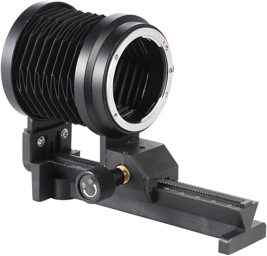 マクロ拡張ベローズ Nikon F マウント レンズ D90 D80 D60 D7100 D7000 D5300 D5200 D5100 D3300 D3100 D3000 Al 一眼レフ用