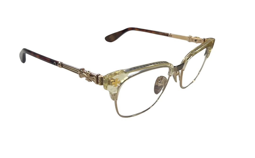 CHROME HEARTS 'BONENNOISSEUR II' MARBLE GLASSES