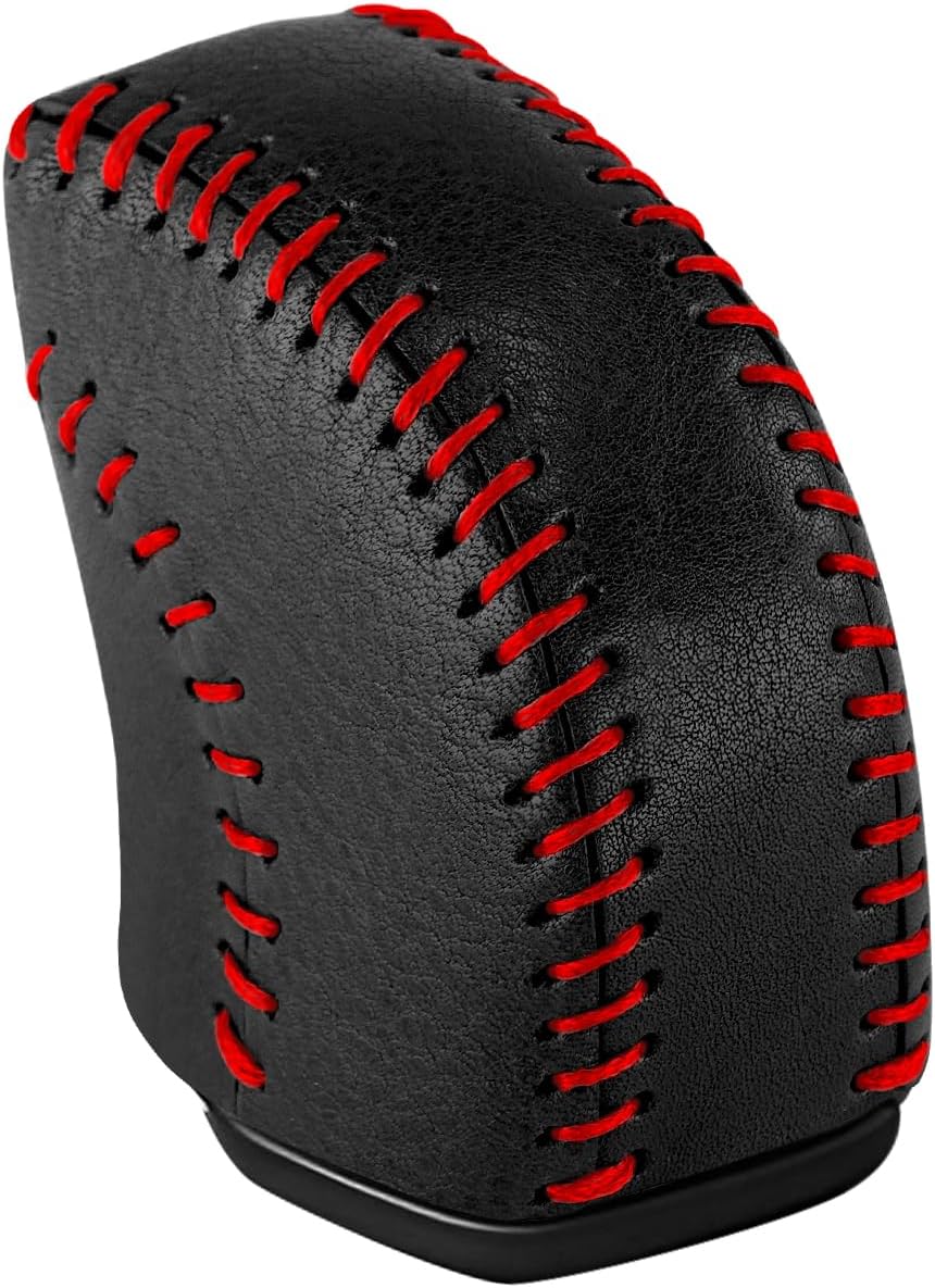 [HYCALY] PRIUS 60 Series Shift Knob Cover, Toyota Genuine Leather, No Hand Sewing, Dress-Up, Interior Parts, Shift Lever Boots, Shift Knob Cover