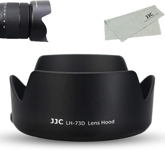 JJC EW-73D Reversible Lens Hood for Canon RF 24-105mm F4-7.1 IS STM & EF-S 18-135mm F3.5-5.6 IS USM Lens Compatible with Canon EOS R5 R6 RP R 90D 80D 77D