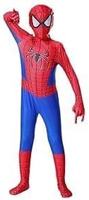 [ziureunt] スパイダーマン 子供服 分離式 全身タイツ コスプレ衣装立体プリント 戦っている感 かっこいい 戦闘服 柔らかい 弾力と伸縮性あり 人気 グッズ アニメ 服 変装 仮装 イベント 用 文化祭 七五三 誕生日 プレゼント