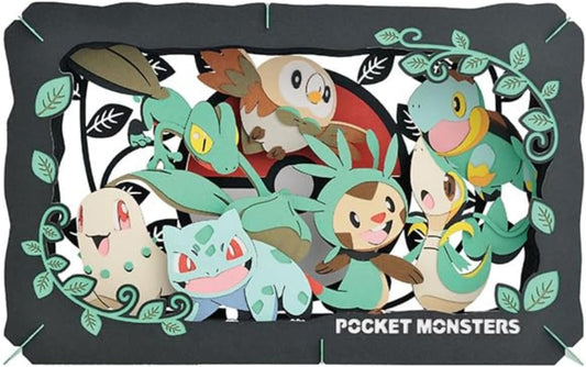 ENSKY Pokemon PT-L06 Type: Grass Approx. H 3.9 x W 6.3 x D 1.7 inches (100 x 160 x 42 mm), Paper