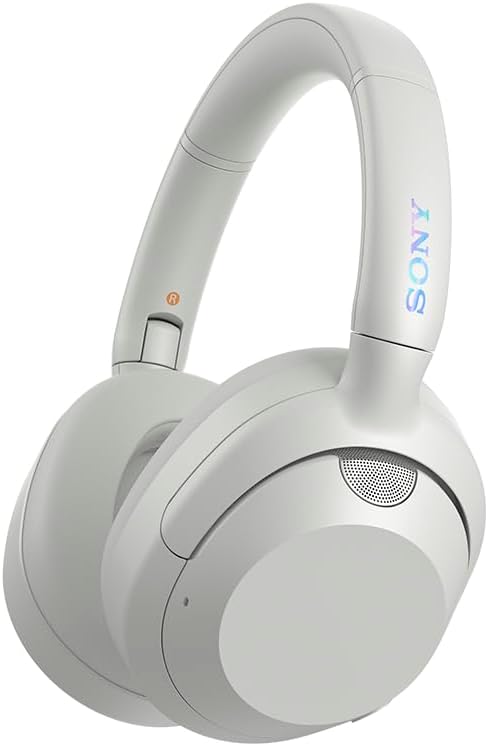 Sony Wireless Noise Cancelling Stereo Headphones WH-ULT900N / ULT WEAR/Powerful Bass/Alexa Built-in/Improved Call Performance/Comfortable Fit/Off-White WHULT900N WC