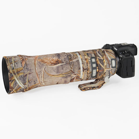 CHASING BIRDS Camouflage Waterproof Lens Coat for CANON EF 100-400mm F4.5-5.6 L IS II USM Rainproof Lens Protective Cover (ASI)