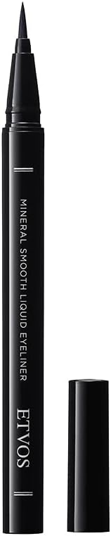 ETVOS Mineral Smooth Liquid Eyeliner #Natural Black Soft Matte Drop with Hot Water