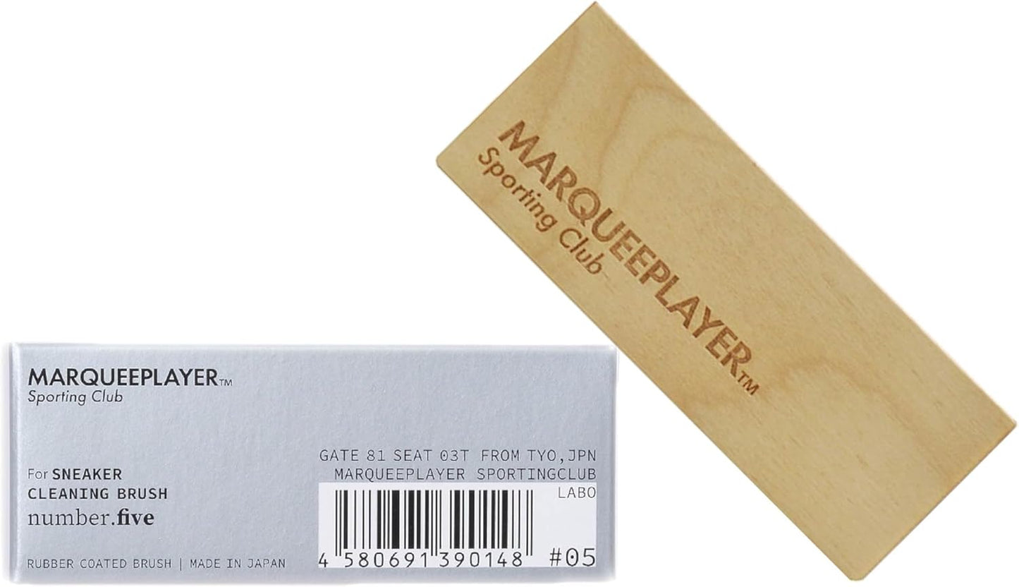 [マーキープレイヤー] スニーカー クリーニング ブラシ 靴磨き 洗い ホコリ 汚れ落とし クリーナー 化繊 手入れ 日本製 国内正規品 【#05】 カラーレス F