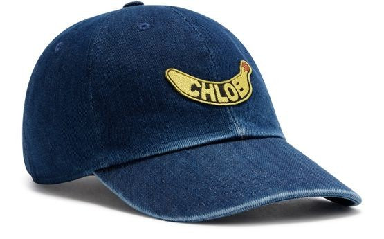 CHLOE Chloé Smile denim cap - Image 1