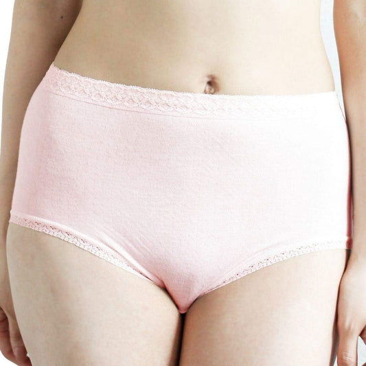 Body Hints, 100% Cotton, Gauze, Deep Panties, Made in Japan, Sensitive Skin, Recommended by the Japan Atopic Association