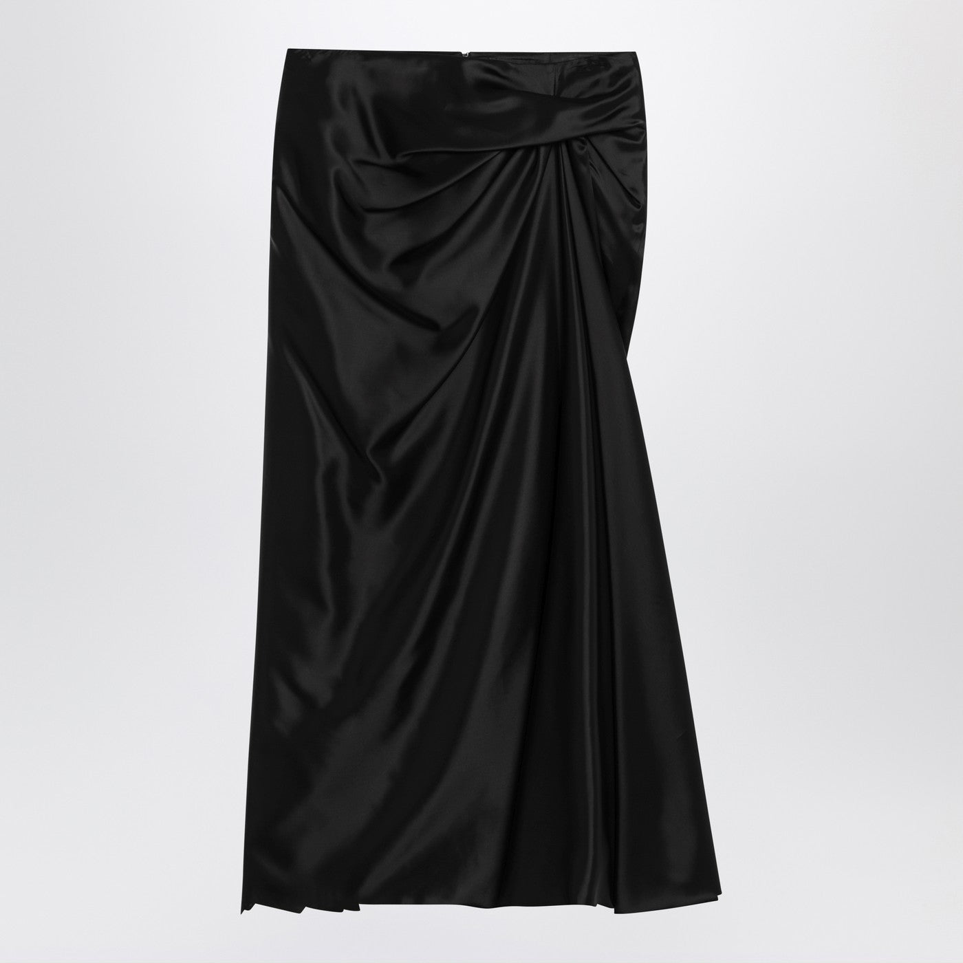 Balenciaga バレンシアガは、カップロツィルで黒いスカートをドレープしました - Image 1