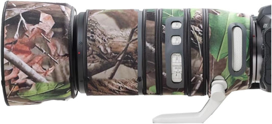 COMEOXO Sigma Lens Cover Waterproof Material Lens Protective Cover for CANON RF 100-300mm F2.8 L IS USM Telephoto Lens Coat Sigma Lens Camouflage Protective Cover Elastic Fabric Protective Lens, Dead