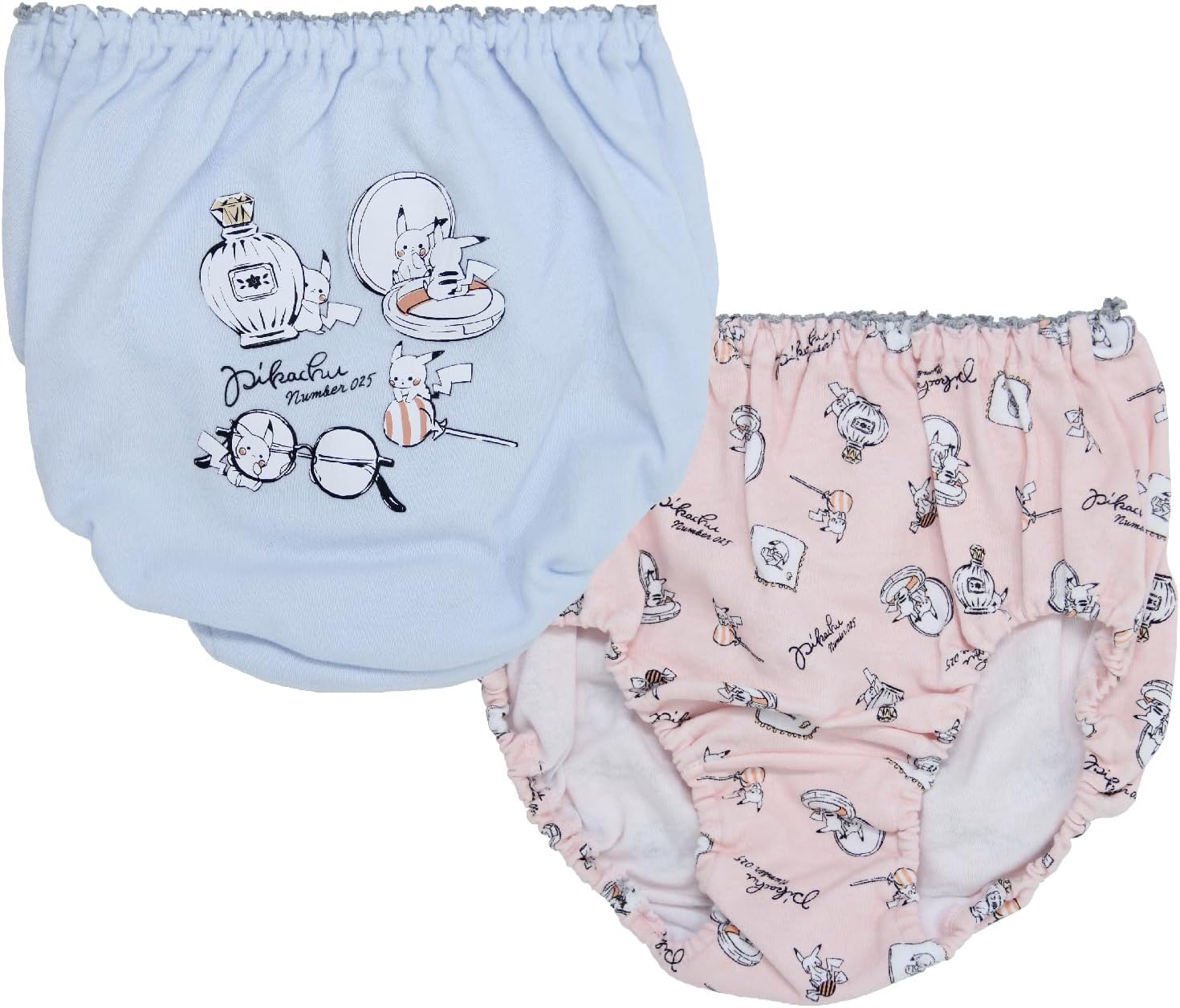 Pocket Monsters Shorts, Set of 2, Pants, 2 Takara Tomy Shorts, Girls, 100% Cotton