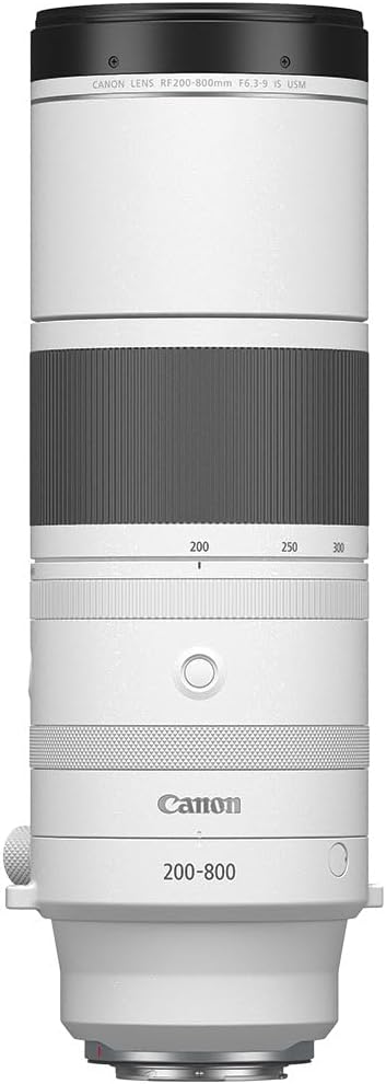 Canon RF200-800mm F6.3-9 is a USM super telephoto zoom lens, mirrorless, strong zoom range, comfortable handheld shooting, for wildlife, nature and outdoor sports, compact and lightweight