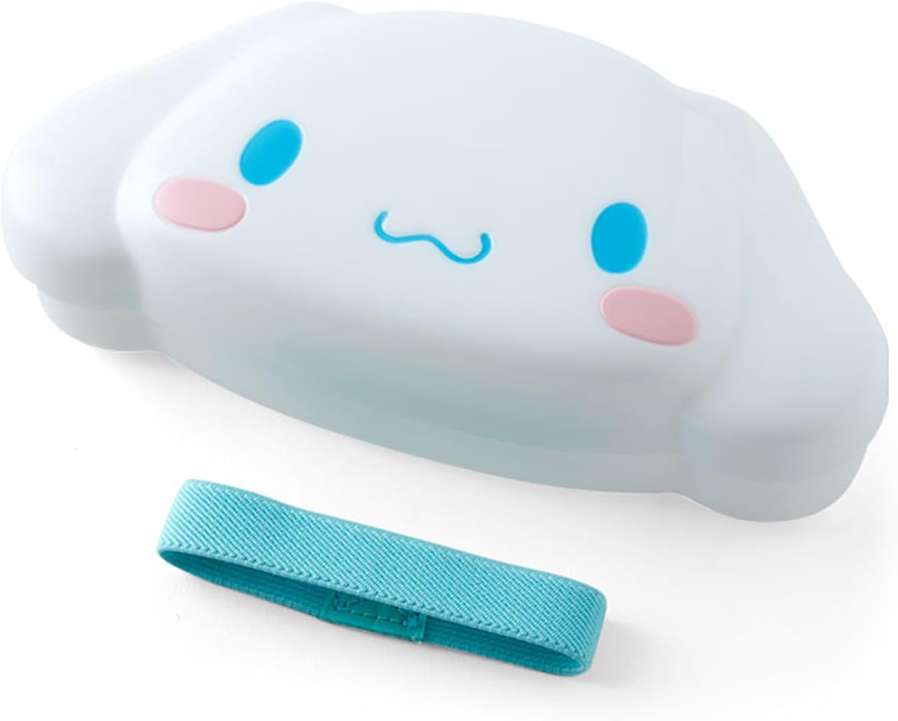 Sanrio 627917 Cinnamorol Face Shaped Lunch Box, Microwave