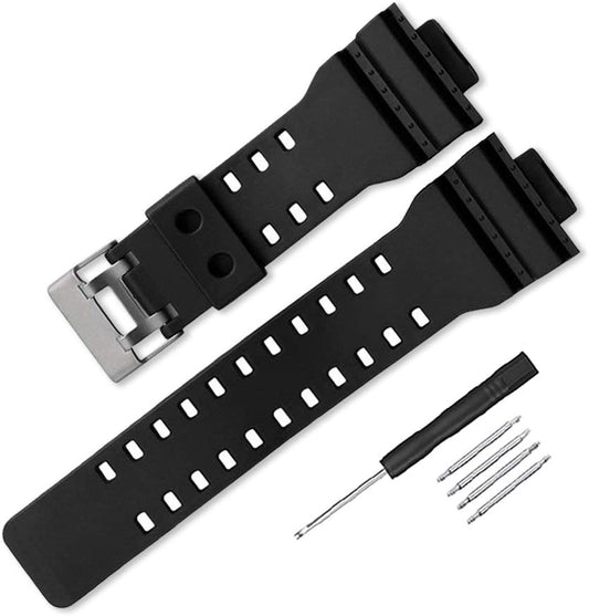 Watch Strap, Mounting Width 0.6 inches (16 mm), G-SHOCK Genuine Band Compatible, Waterproof, Casio G-8900A, GR-8900A, GW-8900A, GA-110, GA-100, GD-100, GD-110
