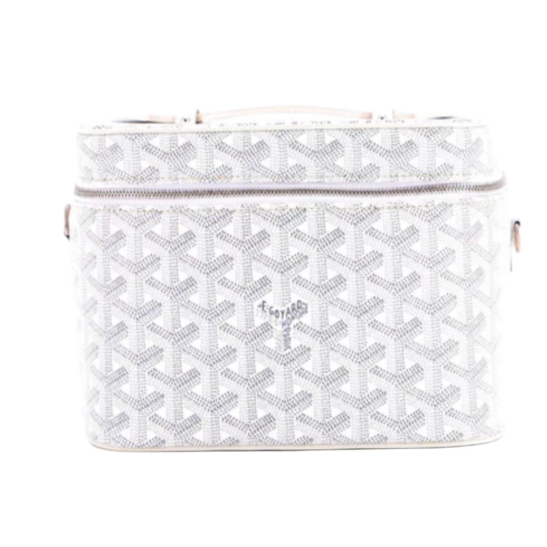 GOYARD 'WHITE' MUSE MINI VANITY