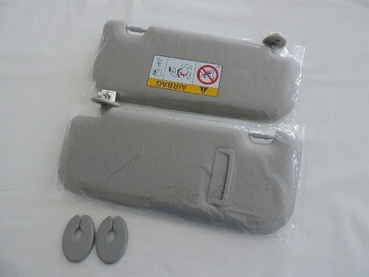 Genuine Toyota 80 Series Harrier Sun Visor Left and Right Set, Can be Used for RAV4, etc. MXAA5# AXAH5# 2019/4 ~ Mirror Included, Driver Passenger, Card Holder Included
