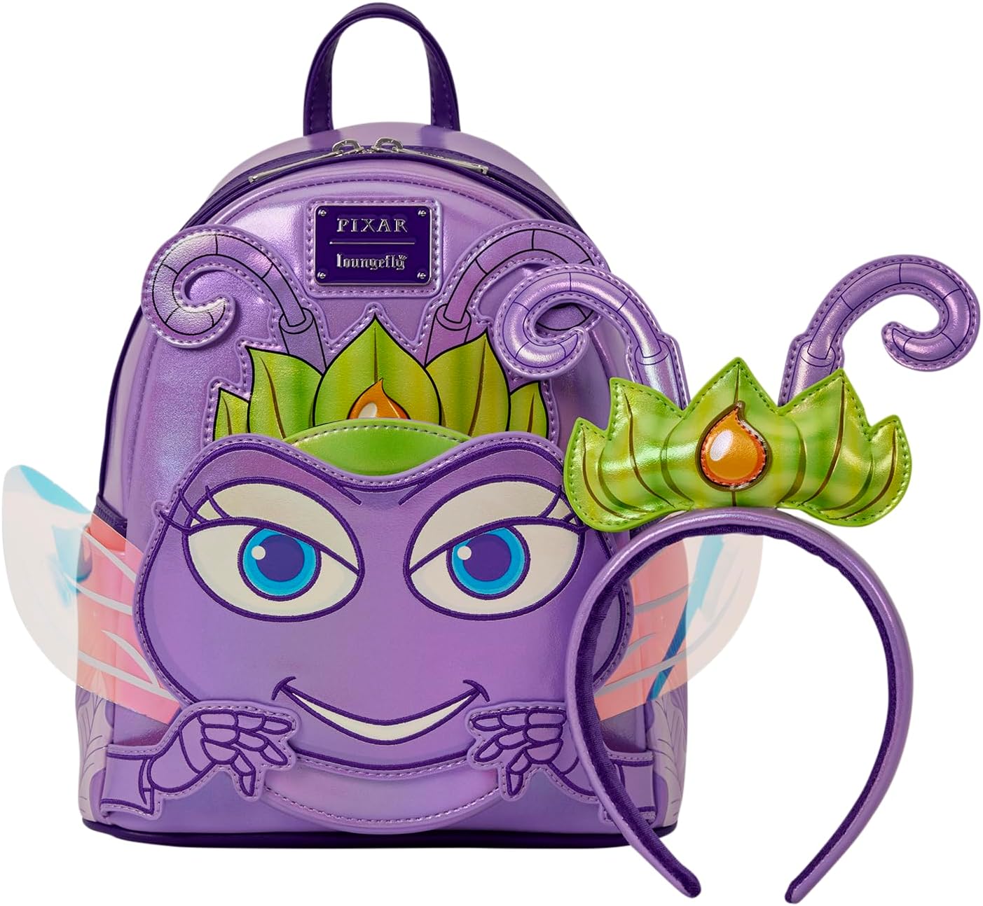 Loungefly Disney: Pixar - Monsters, Inc. - Henry J. Waternoose - Cosplay Mini Backpack with Zipper Charm - Collectible Bags