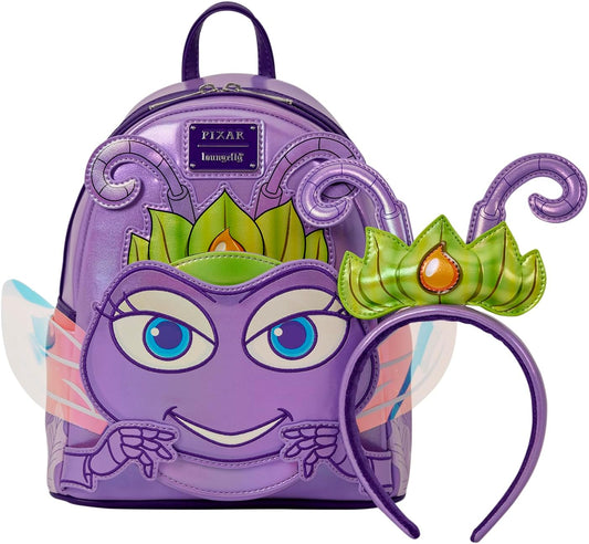 Loungefly Disney: Pixar - Monsters, Inc. - Henry J. Waternoose - Cosplay Mini Backpack with Zipper Charm - Collectible Bags