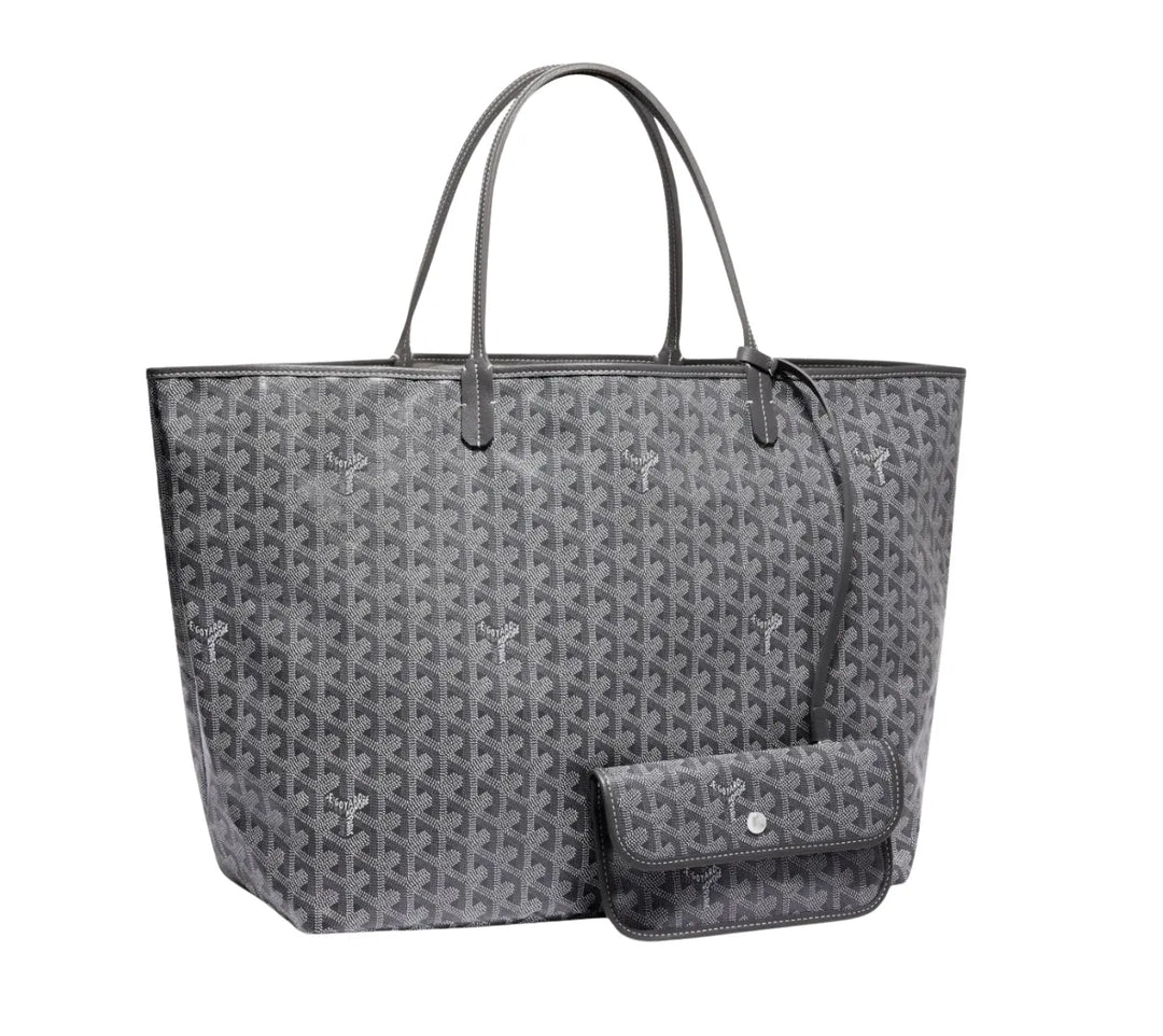 GOYARD 'GREY' SAINT LOUIS GM BAG