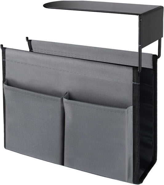 KAMANINA Under-Desk Storage Rack, Compatible with Magazines & Laptops, A4 Size Load Capacity Design, Iron + Nylon, Stain Resistant, 13.8 inches (35 cm), Compact, Under-Desk Storage, Convenient Goods