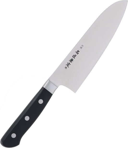4006610 Santoku Knife with Stainless Steel Metal Clasp 6.5 inches (165 mm)