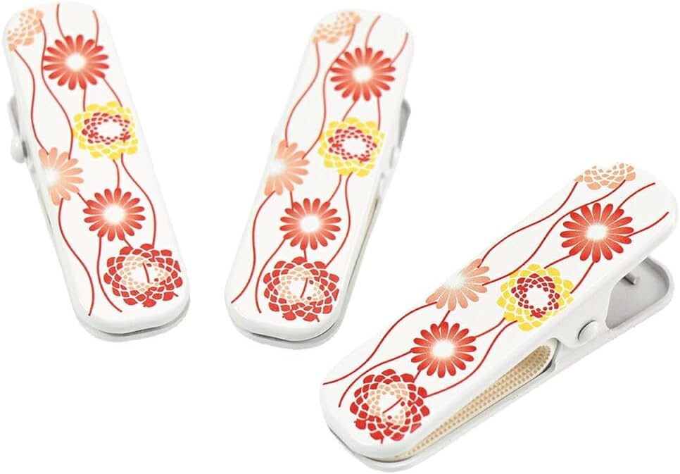 Nagomiya Kimono Clip, Large Set, Made in Japan, Kimono Clips, 3 Large, Dressing Accessories, Kimono Collar Closure, Collar Closure, Obi Knot, Temporary Fastening, Women's