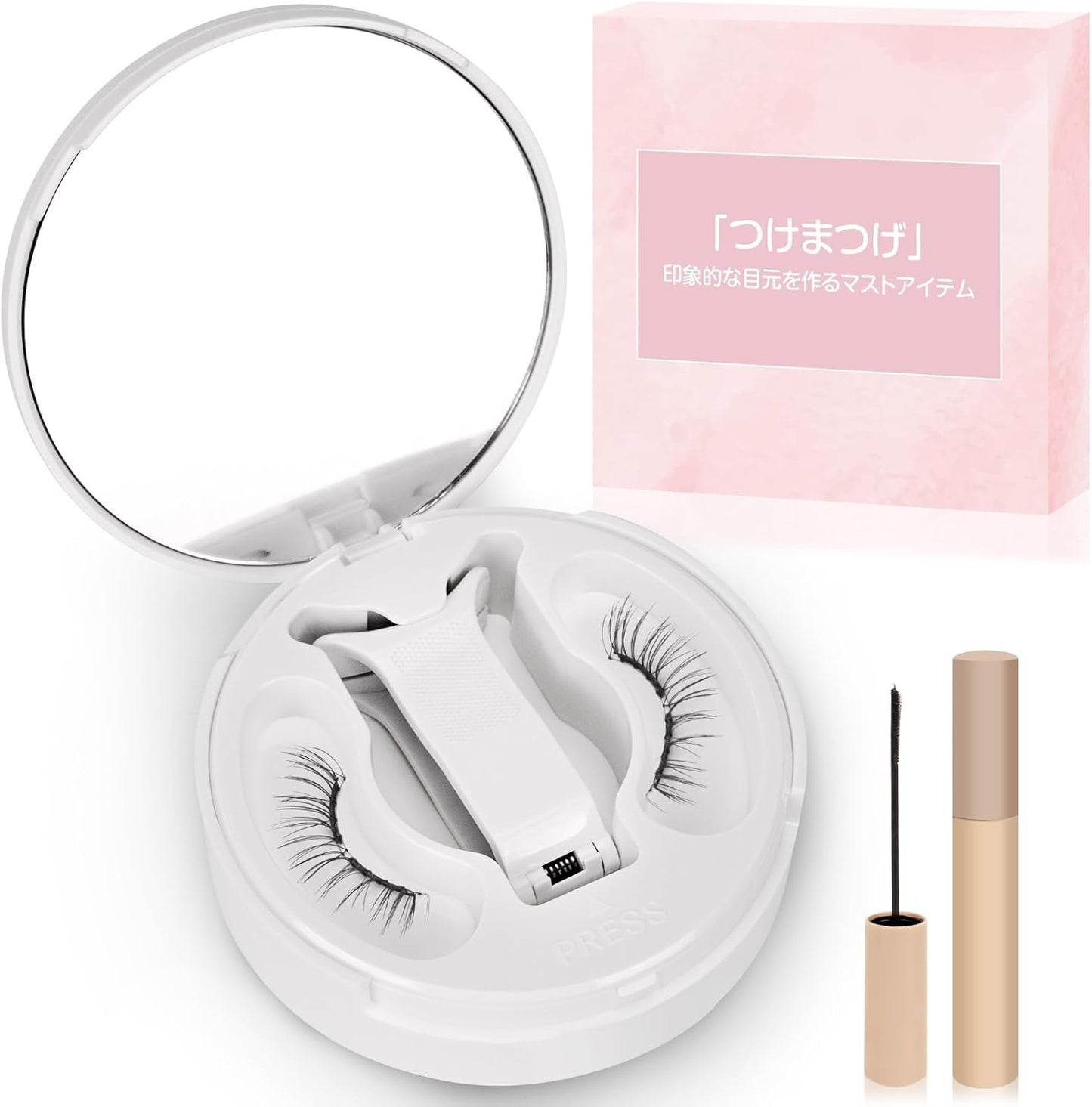 False Eyelashes, No Glue Required, Magnetic False Eyelashes, No Makeup Lashes, Thin Makeup, Soft, DIY, Reusable, Natural, 14#