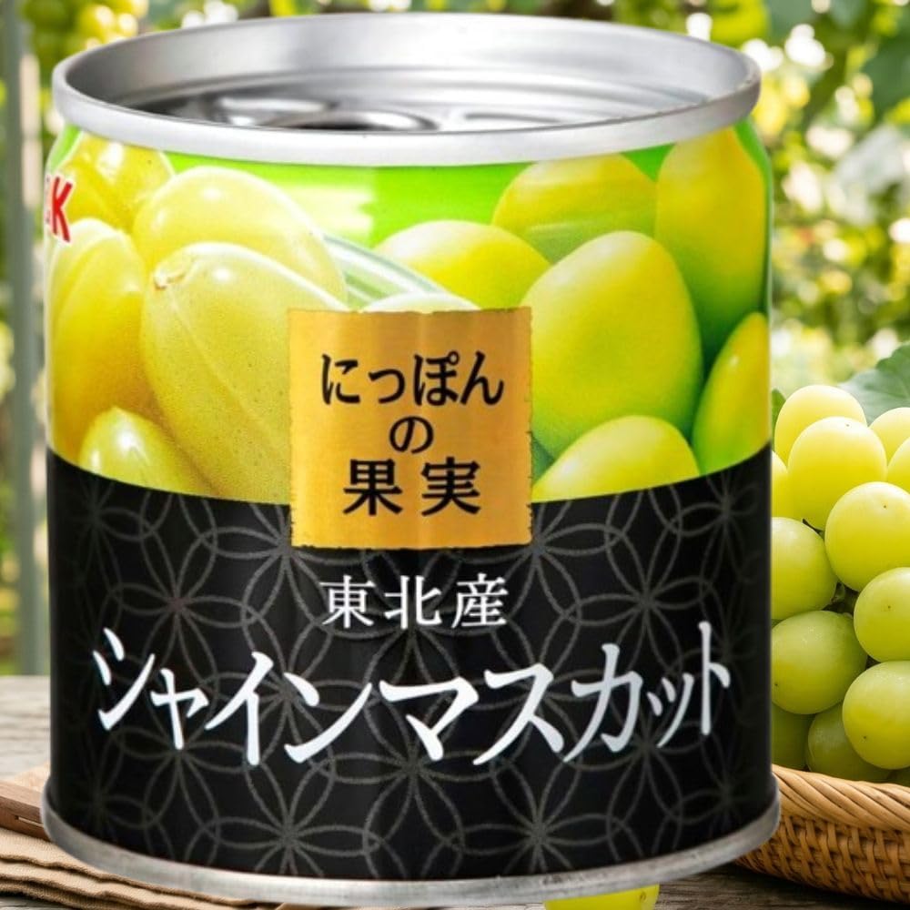 Domestic K&K Noodle Noodle Noodles, Made in Tohoku Shine Muscat 6.7 oz (195 g)