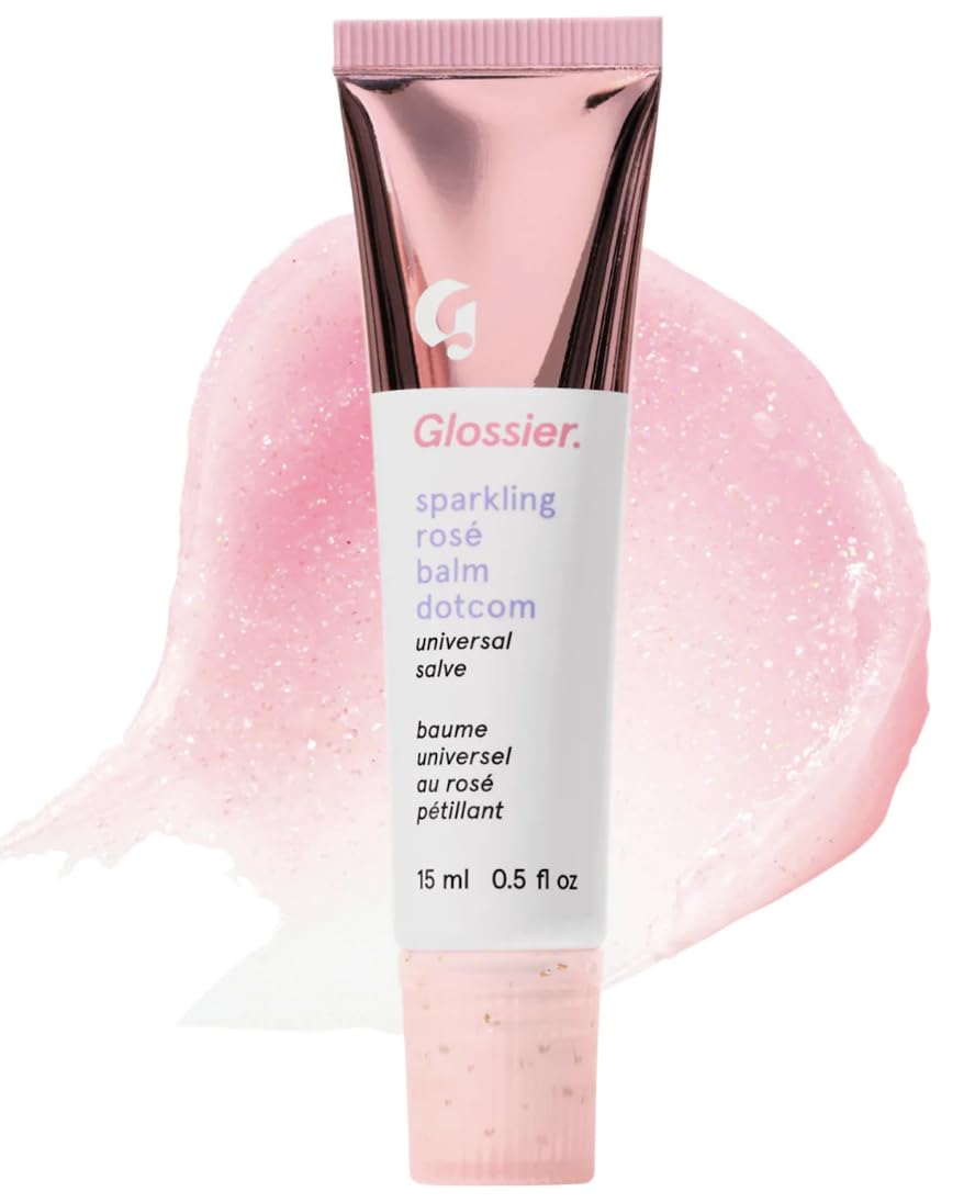 Glossier Balm Dotcom Bálsamo labial y bálsamo para la piel - Rosa brillante