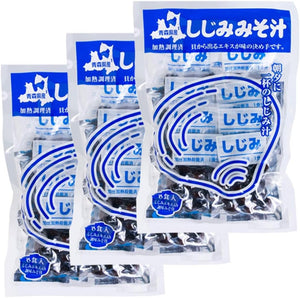 Yamato Shiji Soup, 24 Servings (8 Servings x 3), Produced in Aomori Prefecture (Shijimi-chan Honpo)