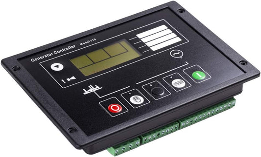 DSE710 Auto Controller Replacement Original DSE 710 Diesel Generator Set Self-Start 15kW 10KW Control Panel