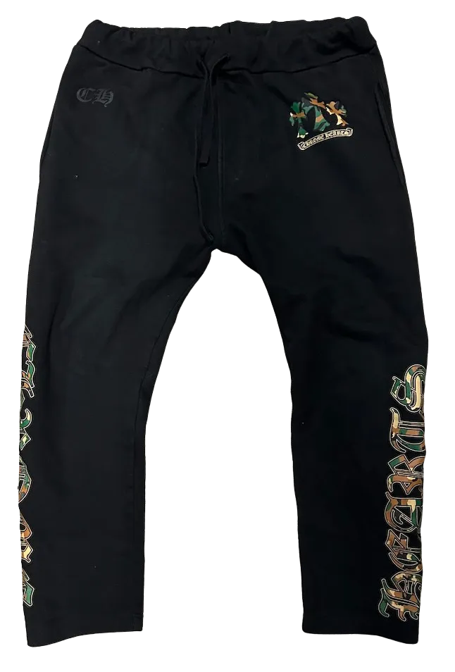 CHROME HEARTS 'CAMO' SWEAT PANTS