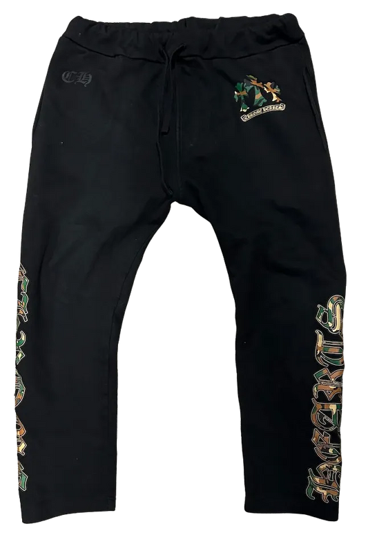 CHROME HEARTS 'CAMO' SWEAT PANTS