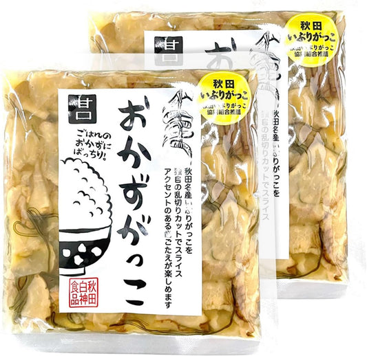 Akita Shirakami Foods Side Dish Sweet 5.3 oz (150 g) x 2 Sets