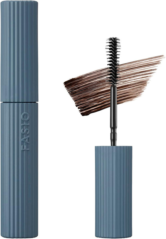 FASIO Ultra WP Mascara (Volume) 02 Brown 0.2 oz (6 g) Ultra Waterproof Smudge Resistant
