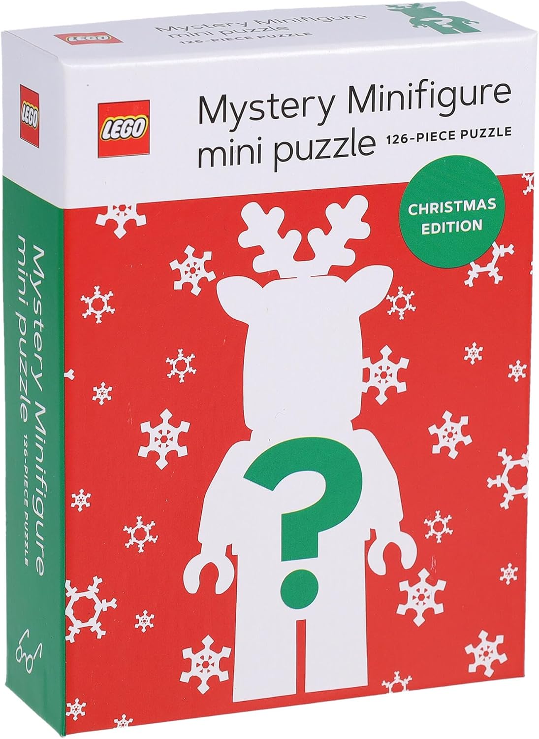 Lego Mystery Minifigure Mini Puzzle: 126-piece Puzzle Christmas Edition