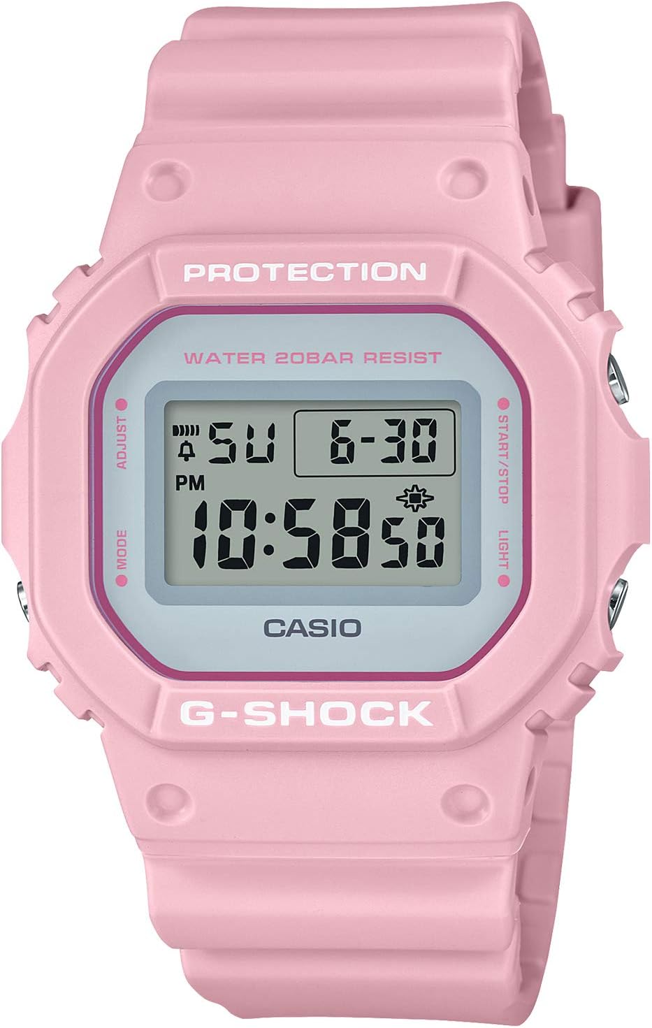 Casio DW-5600SC-4JF Men's Watch, Spring Color, Pink, Limited Model: Spring Color Series (Pink), Spring Color Series Watch