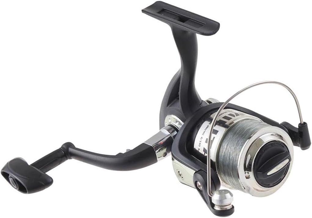 PROMARINE MT1000BK Spinning Reel, Black, No. 2 - 150M with Thread (610641)