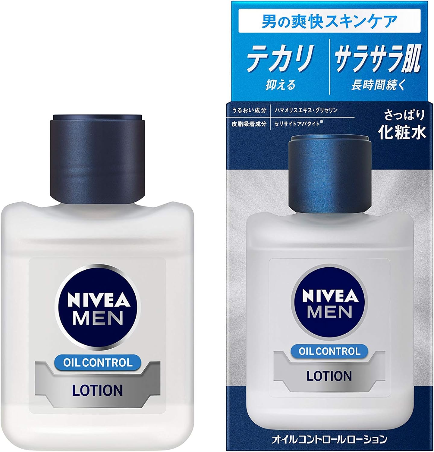 [Exclusive] Nivea Men Oil Control Lotion [Men's Lotion] [Oily Skin] [Protects Against Shiny & Sticky] [Long-term Smooth Skin] [Cool Refreshing]