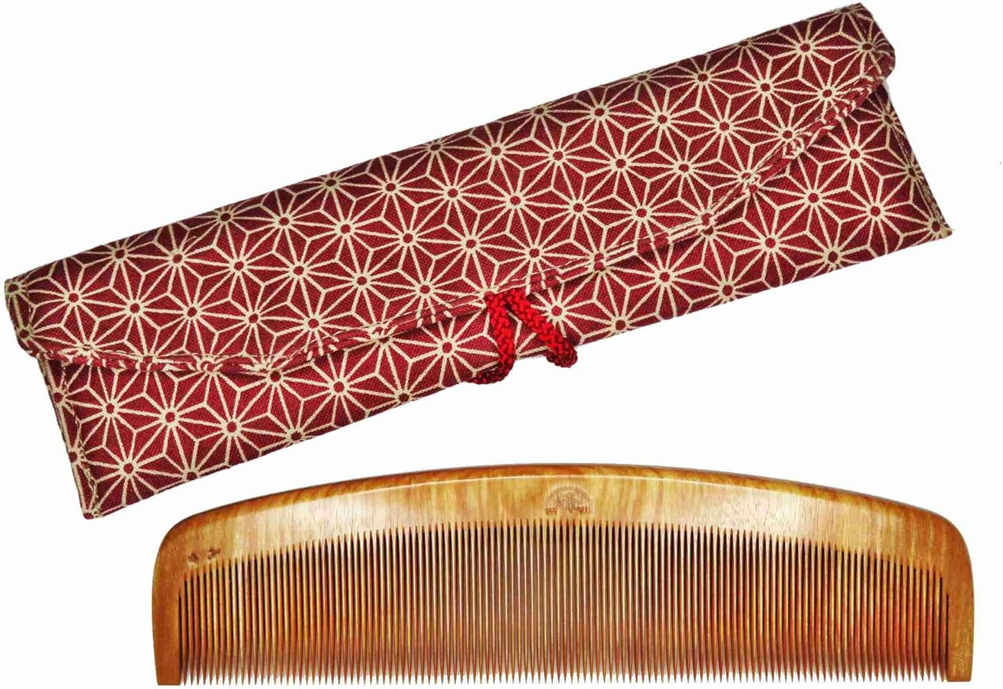 Minebari Comb ~ Made by Japanese Tsuge-Comb Craftsmen ~ Unraveling Comb 5 Inch (Thin Teeth)
