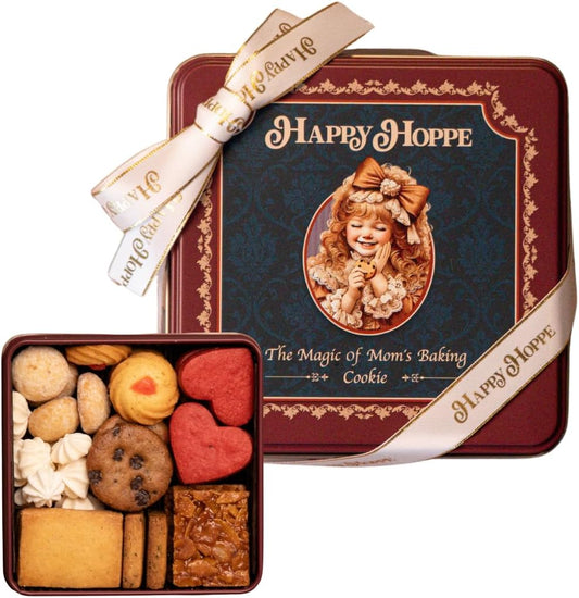 Happy Hoppe Cookie Cins, 8 Types, Assorted, Gift, Paper Bag Included, Gift, Candy, Souvenir, Gift, Luxury Cookies