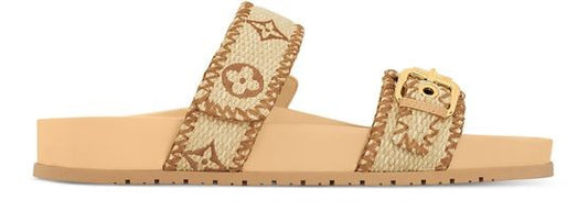 LOUIS VUITTON Bom Dia Flat Comfort Mule - Image 1