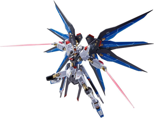 TAMASHII NATIONS METAL ROBOT Spirits, Mobile Suit Gundam SEED DESTINY Strike Freedom Gundam [Re:Coordinate] Approx. 5.5 inches (140 mm), PVC & ABS & Die Cast Pre-painted Action Figure