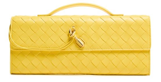 BOTTEGA VENETA Andiamo ハンドル付き ロングクラッチ - Image 1