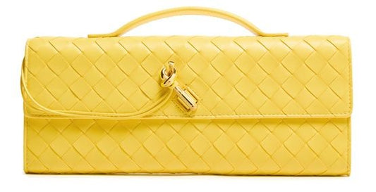 BOTTEGA VENETA Andiamo ハンドル付き ロングクラッチ - Image 1