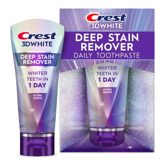 Crest 3DWhite Brilliance Deep Stain Remover Ultra White Pasta de dientes - 2.1oz