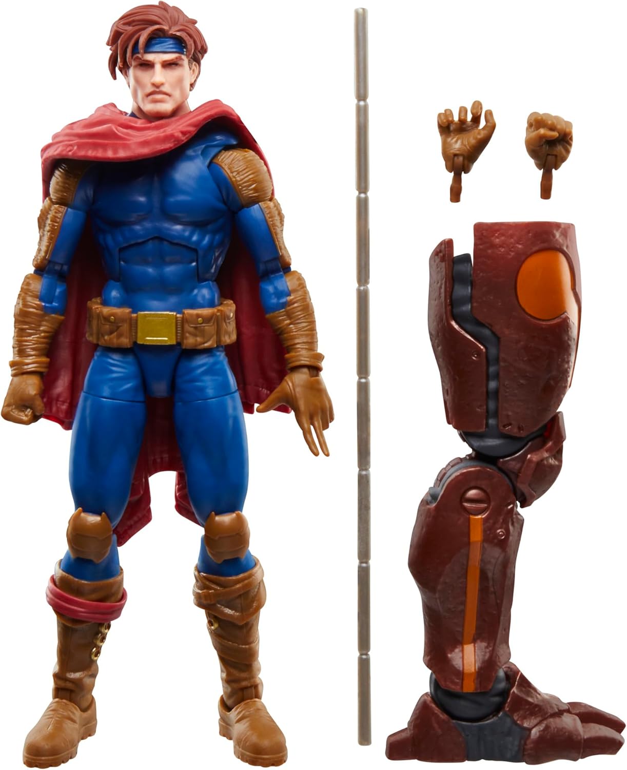Hasbro Marvel Legends Series Gambit X-Men Comics Collectible 6" Action Figure G0794 Authentic