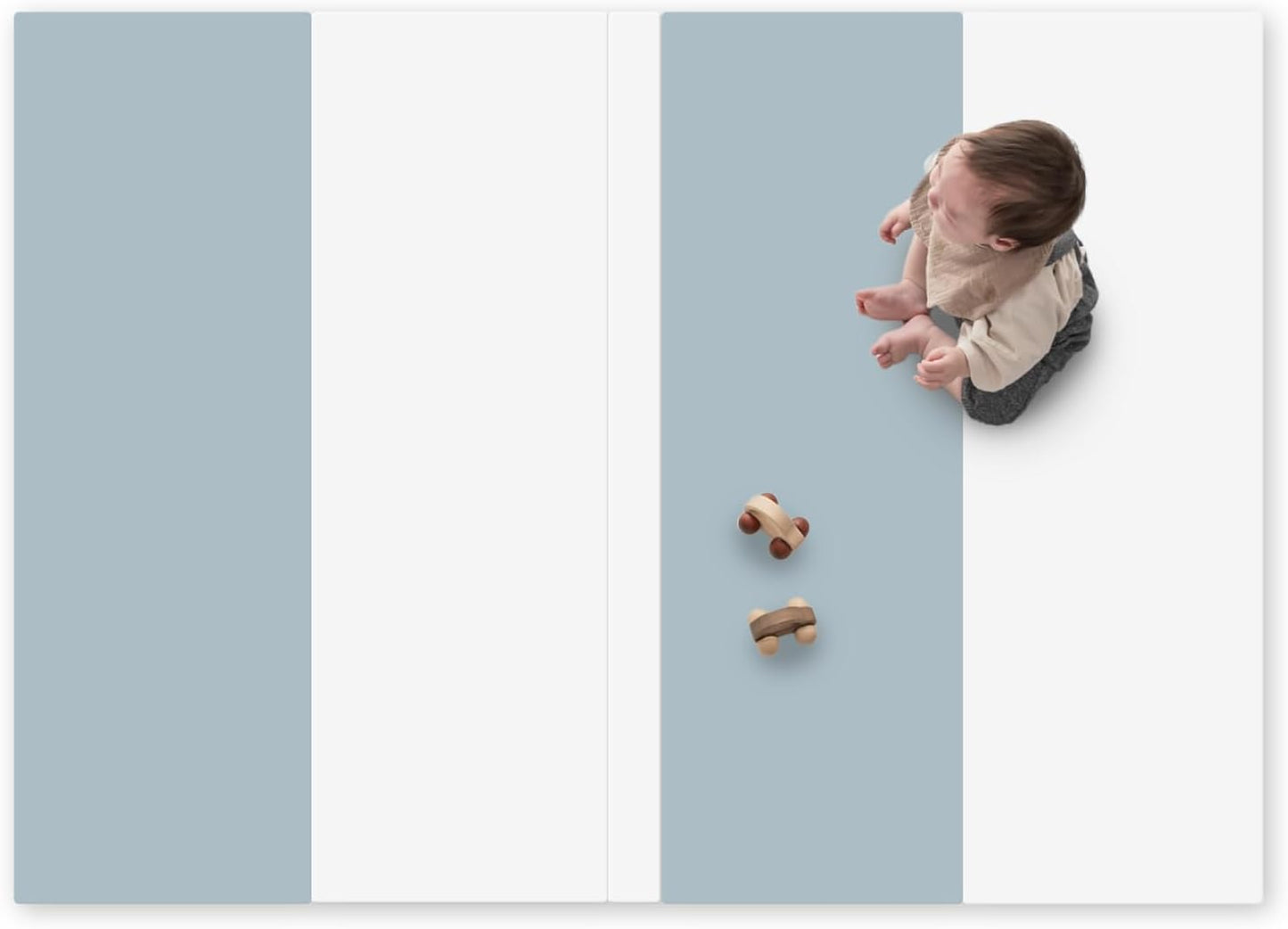 (ケラッタ) プレイマット シームレス 折りたたみ 赤ちゃん すき間ゼロでお手入れらくらく 床暖房 1級防音 防水 厚手